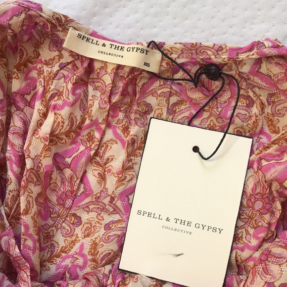 Spell jewel quartz cami top - Picture 3 of 4